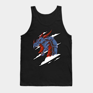 Japanese Style Dragon Tank Top